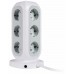 Verbatim Multi Plug Power Tower Grey/White